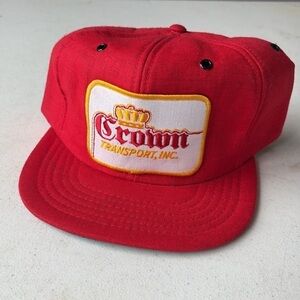 Vintage CROWN Transport Inc Hat